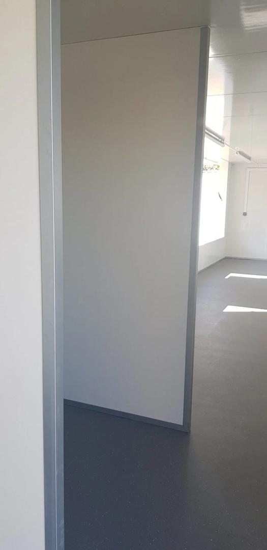Barra contenedora de madera de 40′