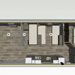 CASA MOVIL DE 3 DORMITORIOS
