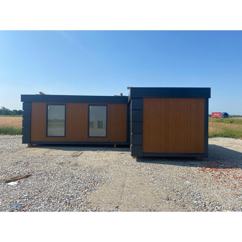 Módulo comercial combinado de 2 piezas, 3 x 6 m (36 m²)