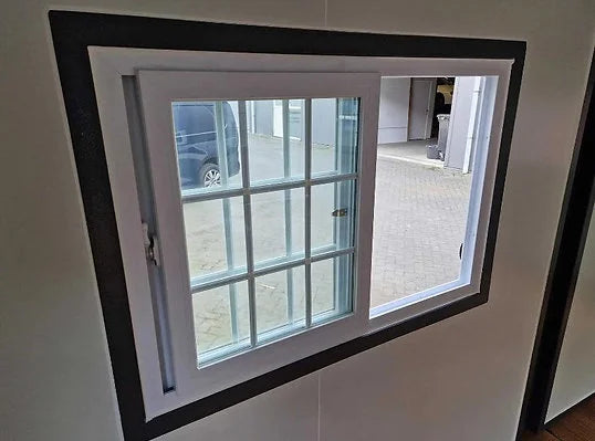 Contenedor móvil Tiny House Deluxe (6×6 pies) – 2023