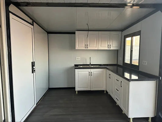 Contenedor móvil Tiny House Deluxe (6×6 pies) – 2023